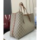 Replica Borsa tote oversize Gucci GG Emblem Series 815212 Caffè Imitazioni Replica Borsa tote oversize Gucci GG Emblem Series 815212 Caffè