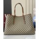 Replica Borsa tote oversize Gucci GG Emblem Series 815212 Caffè Imitazioni Replica Borsa tote oversize Gucci GG Emblem Series 815212 Caffè