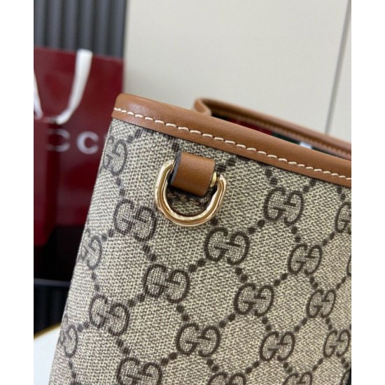 Replica Borsa tote oversize Gucci GG Emblem Series 815212 Caffè Imitazioni Replica Borsa tote oversize Gucci GG Emblem Series 815212 Caffè