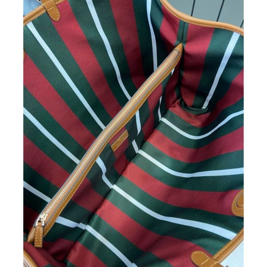 Replica Borsa tote oversize Gucci GG Emblem Series 815212 Caffè Imitazioni Replica Borsa tote oversize Gucci GG Emblem Series 815212 Caffè