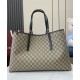 Replica Bora Pari tote oversize Gucci GG Emblem Series 815212 Nero Imitazioni Replica Bora Pari tote oversize Gucci GG Emblem Series 815212 Nero