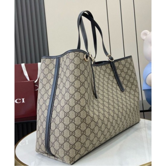 Replica Bora Pari tote oversize Gucci GG Emblem Series 815212 Nero Imitazioni Replica Bora Pari tote oversize Gucci GG Emblem Series 815212 Nero