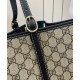 Replica Bora Pari tote oversize Gucci GG Emblem Series 815212 Nero Imitazioni Replica Bora Pari tote oversize Gucci GG Emblem Series 815212 Nero