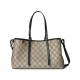 Replica Borsa tote piccola Gucci GG Emblem 815214 Nero Imitazioni Replica Borsa tote piccola Gucci GG Emblem 815214 Nero