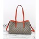 Replica Gucci Borsa tote piccola GG Emblem 815214 Arancione Imitazioni Replica Gucci Borsa tote piccola GG Emblem 815214 Arancione