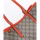 Replica Gucci Borsa tote piccola GG Emblem 815214 Arancione Imitazioni Replica Gucci Borsa tote piccola GG Emblem 815214 Arancione