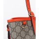 Replica Gucci Borsa tote piccola GG Emblem 815214 Arancione Imitazioni Replica Gucci Borsa tote piccola GG Emblem 815214 Arancione