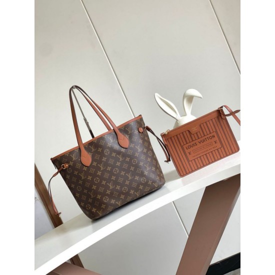 Replica Perfette Louis Vuitton Neverfull Inside Out MM e Monogram M12061 imitazioni