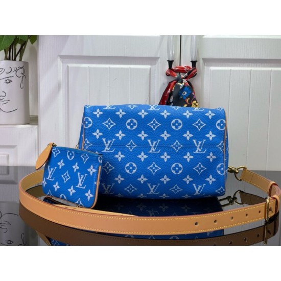 Borse Replica Louis Vuitton Speedy P9 Bandouliere 25 Monogram M24424 qualità specchio Replica Perfette Borse Louis Vuitton Speedy P9 Bandouliere 25 Monogram M24424 imitazioni