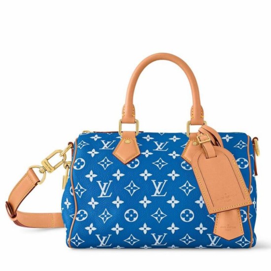 Borse Replica Louis Vuitton Speedy P9 Bandouliere 25 Monogram M24424 qualità specchio Replica Perfette Borse Louis Vuitton Speedy P9 Bandouliere 25 Monogram M24424 imitazioni