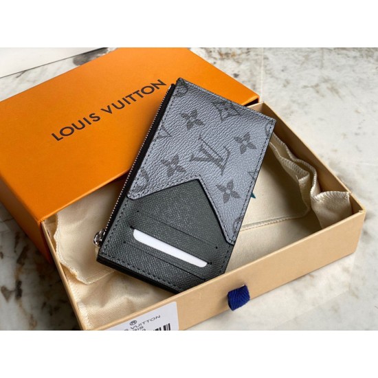 Alta gamma replica Louis Vuitton Coin Card Holder M30839 qualità specchio Replica Perfette Alta gamma Louis Vuitton Coin Card Holder M30839 imitazioni