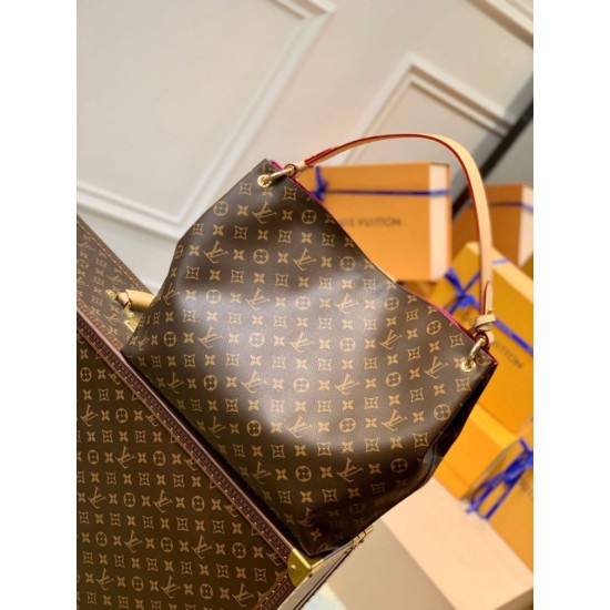 Louis Vuitton Graceful MM replica M43703 qualità specchio Replica Perfette Louis Vuitton Graceful MM M43703 imitazioni