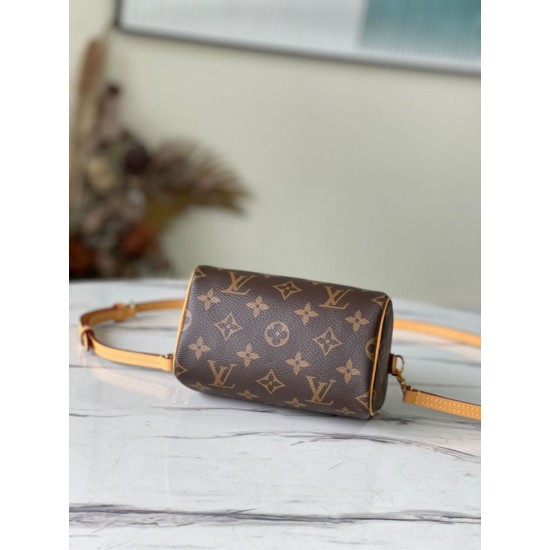 LV Nano Speedy Borse Replica Alta Qualità M81085 qualità specchio Replica Perfette LV Nano Speedy Borse Alta Qualità M81085 imitazioni