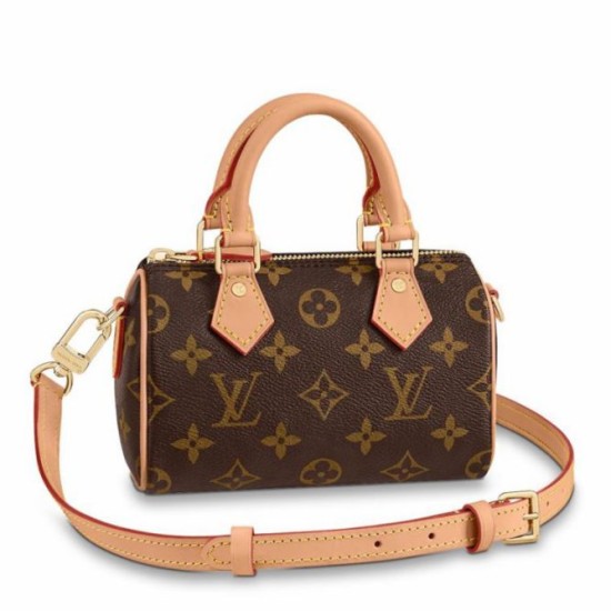 LV Nano Speedy Borse Replica Alta Qualità M81085 qualità specchio Replica Perfette LV Nano Speedy Borse Alta Qualità M81085 imitazioni