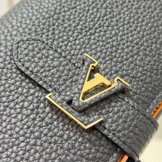 Replica Perfette Dettagli perfetti Louis Vuitton Louis Vuitton Vertical Portafoglio Taurillon M81330 imitazioni