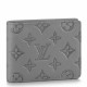 Pari replica Louis Vuitton Multiple Portafoglio Monogram Shadow M81383 qualità specchio Replica Perfette Pari Louis Vuitton Multiple Portafoglio Monogram Shadow M81383 imitazioni