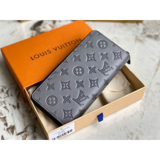 Alta gamma replica LV Zippy Portafoglio Vertical Monogram Shadow M81384 qualità specchio Replica Perfette Alta gamma LV Zippy Portafoglio Vertical Monogram Shadow M81384 imitazioni
