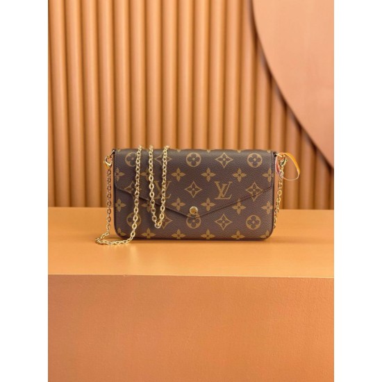 Louis Vuitton Felicie Pochette M81896 Replica Replica Perfette Louis Vuitton Felicie Pochette M81896 imitazioni