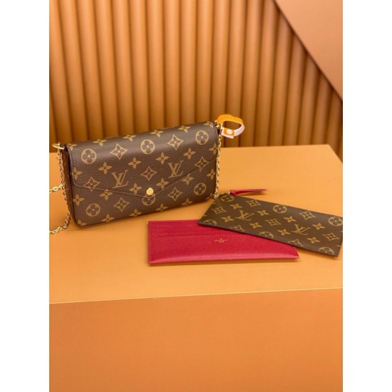 Louis Vuitton Felicie Pochette M81896 Replica Replica Perfette Louis Vuitton Felicie Pochette M81896 imitazioni