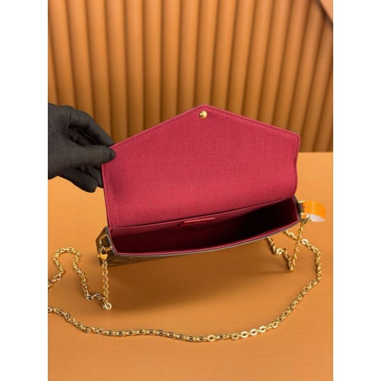 Louis Vuitton Felicie Pochette M81896 Replica Replica Perfette Louis Vuitton Felicie Pochette M81896 imitazioni