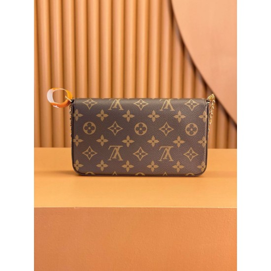 Louis Vuitton Felicie Pochette M81896 Replica Replica Perfette Louis Vuitton Felicie Pochette M81896 imitazioni