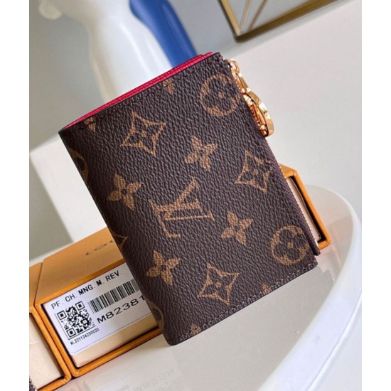 Replica Perfette Alta gamma Louis Vuitton Portafoglio Lisa Monogram Tela M82381 imitazioni