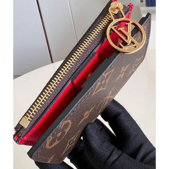 Replica Perfette Alta gamma Louis Vuitton Portafoglio Lisa Monogram Tela M82381 imitazioni