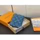 Replica Perfette Alta gamma Dettagli perfetti Louis Vuitton Zippy Coin Purse Monogram Denim M82957 imitazioni
