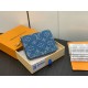 Replica Perfette Alta gamma Dettagli perfetti Louis Vuitton Zippy Coin Purse Monogram Denim M82957 imitazioni