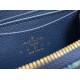 Replica Perfette Alta gamma Dettagli perfetti Louis Vuitton Zippy Coin Purse Monogram Denim M82957 imitazioni