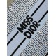 Replica Perfette Borse  Dior Media Book Tote Bag Blu Miss Dior Allover Embroidery imitazioni