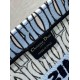 Replica Perfette Borse  Dior Media Book Tote Bag Blu Miss Dior Allover Embroidery imitazioni