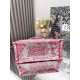 Dior Medium Dioriviera Book Tote Pink Toile de Jouy Embroidery Replica Replica Perfette Dior Medium Dioriviera Book Tote Pink Toile de Jouy Embroidery imitazioni