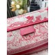 Dior Medium Dioriviera Book Tote Pink Toile de Jouy Embroidery Replica Replica Perfette Dior Medium Dioriviera Book Tote Pink Toile de Jouy Embroidery imitazioni