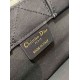 Dior Mini Book Tote Bag con Tracolla Nera Macrocannage Pelle di Vitello Replica Replica Perfette Dior Mini Book Tote Bag con Tracolla Nera Macrocannage Pelle di Vitello imitazioni