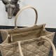Dior Medium Book Tote Bag con tracolla Beige Macrocannage Replica Replica Perfette Dior Medium Book Tote Bag con tracolla Beige Macrocannage imitazioni