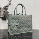 Dior Medium Book Tote Bag con tracolla Grigio Macrocannage Replica Replica Perfette Dior Medium Book Tote Bag con tracolla Grigio Macrocannage imitazioni