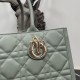 Dior Medium Book Tote Bag con tracolla Grigio Macrocannage Replica Replica Perfette Dior Medium Book Tote Bag con tracolla Grigio Macrocannage imitazioni