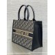 Bora Pari replica tote Dior media per libri con tracolla in tela blu Dior Oblique qualità specchio Replica Perfette Bora Pari tote Dior media per libri con tracolla in tela blu Dior Oblique imitazioni