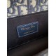 Replica Perfette Borsa Dior 30 Montaigne East-West con catena Jacquard obliquo blu imitazioni