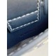Replica Perfette Borsa Dior 30 Montaigne East-West con catena Jacquard obliquo blu imitazioni