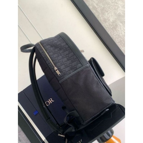 Dior 8 Backpack Black Dior Oblique Jacquard Replica Replica Perfette Dior 8 Backpack Black Dior Oblique Jacquard imitazioni