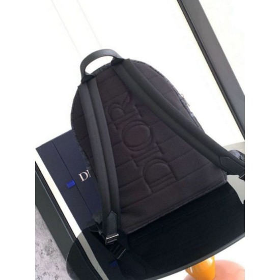 Dior 8 Backpack Black Dior Oblique Jacquard Replica Replica Perfette Dior 8 Backpack Black Dior Oblique Jacquard imitazioni