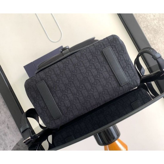 Dior 8 Backpack Black Dior Oblique Jacquard Replica Replica Perfette Dior 8 Backpack Black Dior Oblique Jacquard imitazioni