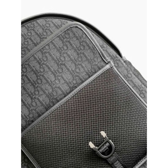 Dior 8 Backpack Black Dior Oblique Jacquard Replica Replica Perfette Dior 8 Backpack Black Dior Oblique Jacquard imitazioni