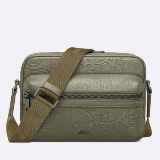 Dior Rider 2.0 Borsa a tracolla con cerniera Khaki Gravity Replica Replica Perfette Dior Rider 2.0 Borsa a tracolla con cerniera Khaki Gravity imitazioni