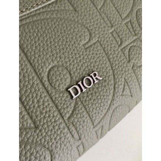 Dior Rider 2.0 Borsa a tracolla con cerniera Khaki Gravity Replica Replica Perfette Dior Rider 2.0 Borsa a tracolla con cerniera Khaki Gravity imitazioni