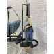 Borsa Dior Saddle con tracolla Blue Denim Oblique Jacquard Replica Replica Perfette Borsa Dior Saddle con tracolla Blue Denim Oblique Jacquard imitazioni
