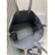 Replica Perfette Dior Toujours Grande Borsa Grigio Macrocannage Pelle di Vitello imitazioni