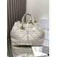 Dior Toujours Grande Borsa Macrocannage Pelle di Vitello Bianca Replica Replica Perfette Dior Toujours Grande Borsa Macrocannage Pelle di Vitello Bianca imitazioni